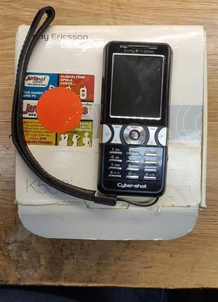 Раритетний кнопковий телефон sony ericsson k550i (повний комплект)
