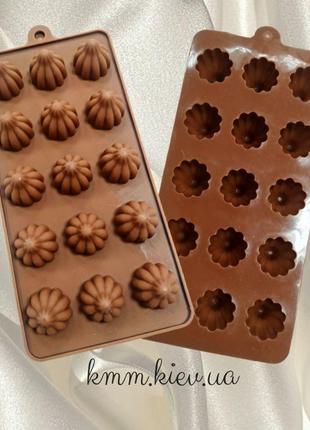 Силиконовый планшет мини безе с круглым пиком