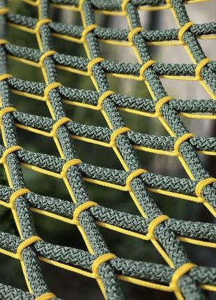 Гамак плетеный сетка садовый 7