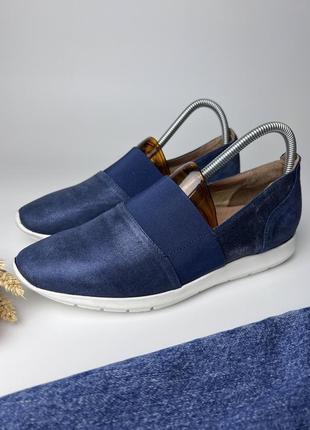 Кожаные слипоны mia via