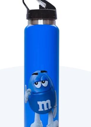Бутылка m&m’s stainless steel straw tumbler