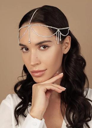 Фероньерка тека украшение на голову волос, восточное украшение