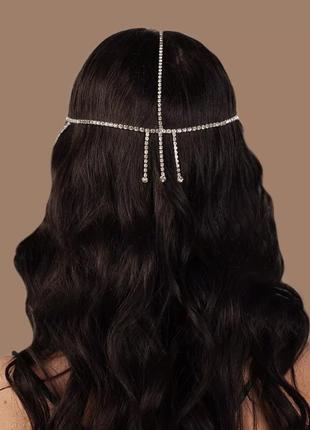 Фероньерка тека украшение на голову волос, восточное украшение