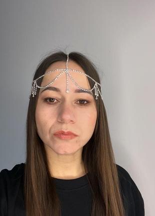 Фероньерка тека украшение на голову волос, восточное украшение