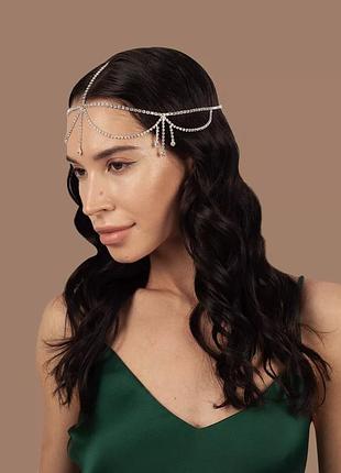 Фероньерка тека украшение на голову волос, восточное украшение