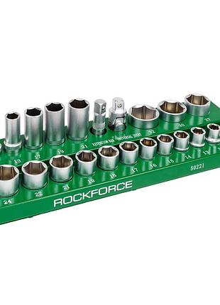 Набор шестигранных головок 1/2'', 22 предмета rockforce rf-50221 2