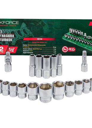 Набор шестигранных головок 1/2'', 22 предмета rockforce rf-50221 3