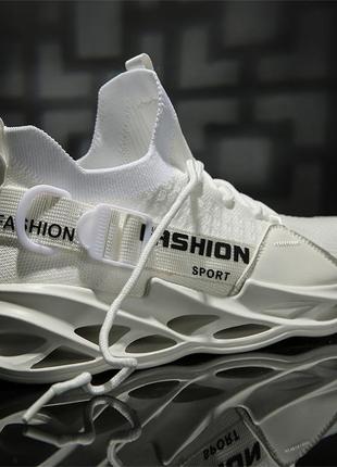 Спортивные (женские) кроссовки «fashion sport» белого цвета, 36 размер3 фото