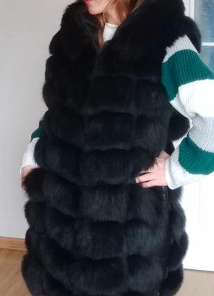 Шуба трансформер жилетка
