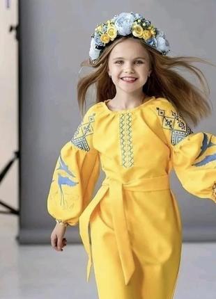 Платье вышиванка, платье вышиванка белая ласточка