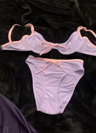 Купальник новый бикини брендовый трусы лифчик бюстгальтер calzedonia