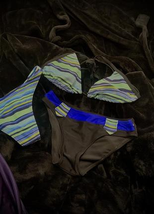 Купальник новый бикини брендовый трусы лифчик бюстгальтер calzedonia