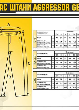 M-tac штани aggressor gen.ii ріп-стоп mm143 фото