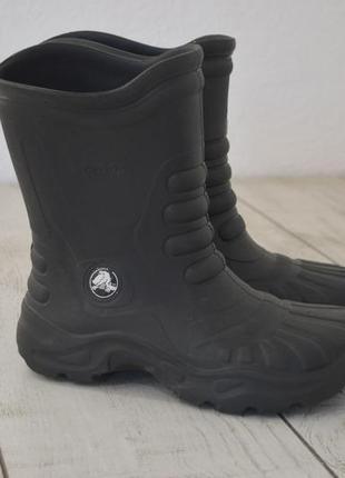 Crocs гумові оригінальні жіночі чоботи 38 39 розмір w8