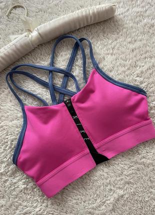 Бюстгальтер nike srf sprt indy zip bra