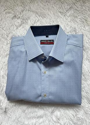 Мужская рубашка marvelis body fit