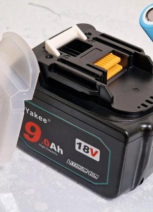Самый надежный аккумулятор makita lxt 18v 9.6 аг  bl1896b на высокотоковых елементах samsung inr3200