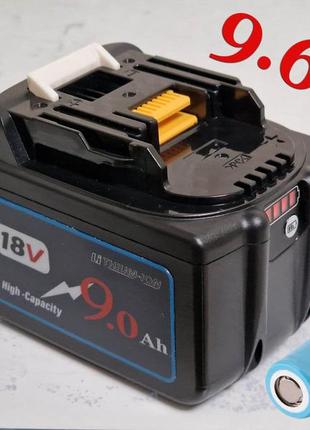 Аккумуляторная батарея makita lxt 18v 9.6 аг на высокотоковых елементах samsung inr3200
