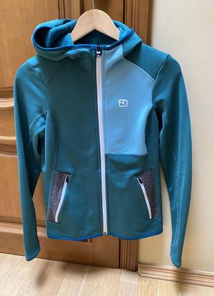 Теплая флеска ortovox fleece hoody w