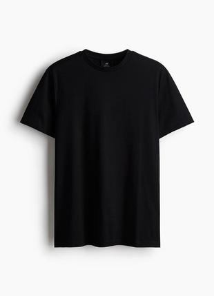 Нова чоловіча базова бавовняна футболка h&m