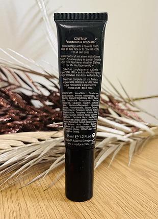 Оригінал isadora cover up foundation & concealer тональна основа-консилер 68 honey cover2 фото