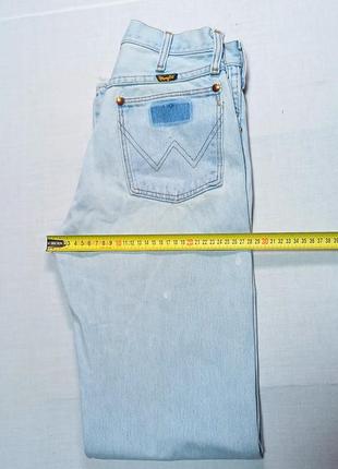 Талия 72 см vintage wrangler 28x34 broken twill джинсы ausa
