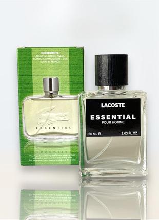 Парфюмированная вода мужская lacoste essential 60 мл