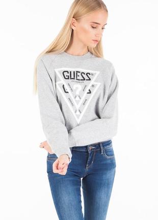 Свитшот guess гесс гесс на флисе флиска