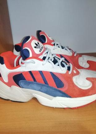 Мужские кроссовки adidas yung-1 chalk white/collegiate navy. 40р. 25см.7 фото