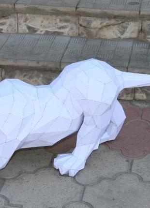 Paperkhan конструктор из картона кот лев тигр пума оригами papercraft 3d фигура развивающий набор антистресс8 фото