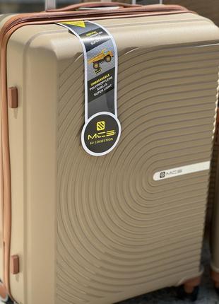 Полипропилен mcs маленький чемодан дорожный s на колесах турция ручная кладь