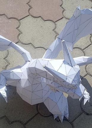 Paperkhan конструктор из картона дракон покемон черизард papercraft 3d фигура развивающий набор антистресс6 фото