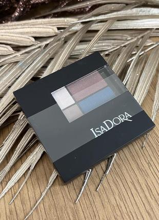 Оригинальный isadora eye shadow quartet тени для век 07 marine style оригинал тени