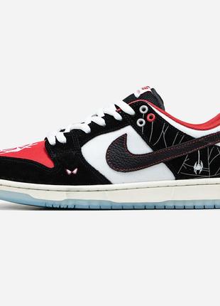 Жіночі кросівки найк сб данк лоу / nike sb dunk low spider-man