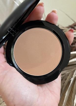 Оригінал матувальна компактна пудра для обличчя isadora anti shine mattifying powder spf 15, 33 matte caramel3 фото