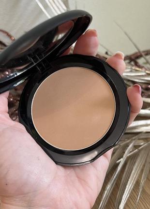 Оригінал матувальна компактна пудра для обличчя isadora anti shine mattifying powder spf 15, 33 matte caramel2 фото
