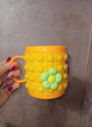Детский стакан игрушка поп ит