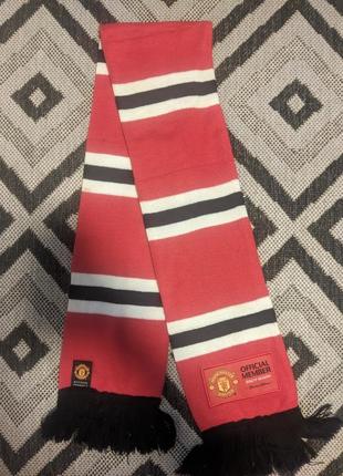 Шарф футбольный manchester united