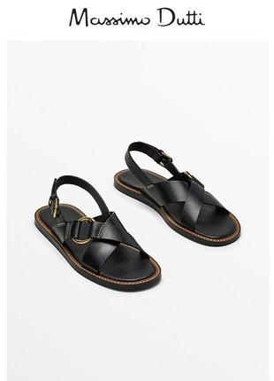 Сандалии от massimo dutti