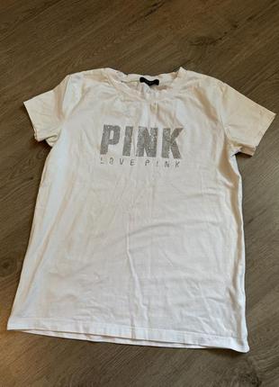 Футболка со стразами