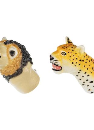 Набір same toy пальчиковий театр леопард та лев (x241ut-1)