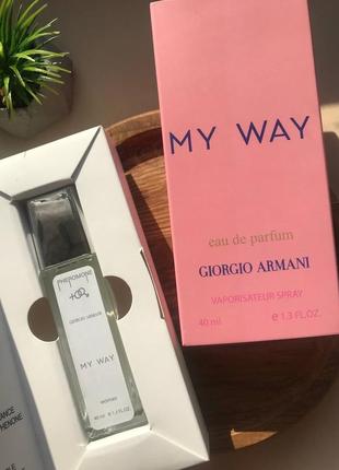 Giorgio armani myway женский 40 мл