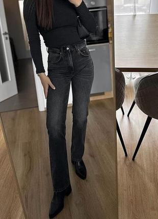 Прямые джинсы джинсы zara straight xs s m