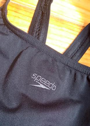 Купальник цельный спортивный speedo черный купальник speedo купальник для плавания для...