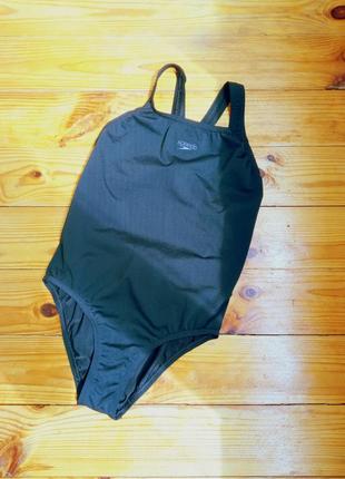 Купальник цельный спортивный speedo черный купальник speedo купальник для плавания для...