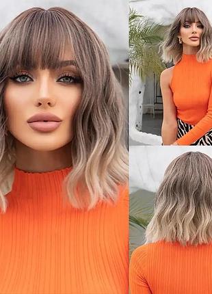 Ігровий набір: жіноча перука для рольових ігор блонд блондинка каре