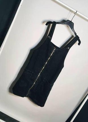 Джинсовий сарафан на блискавці f&amp;f