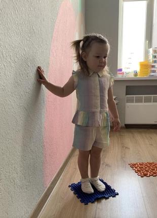 Костюм шорты и рубашка детские