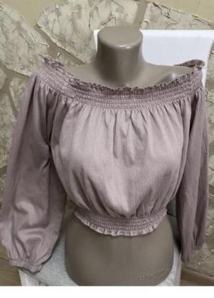 Блуза женская розовая