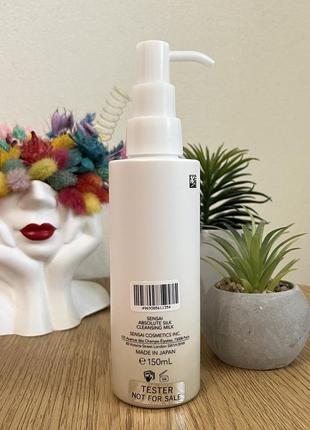 Оригинальный очищающее молочко sensai absolute silk cleansing milk